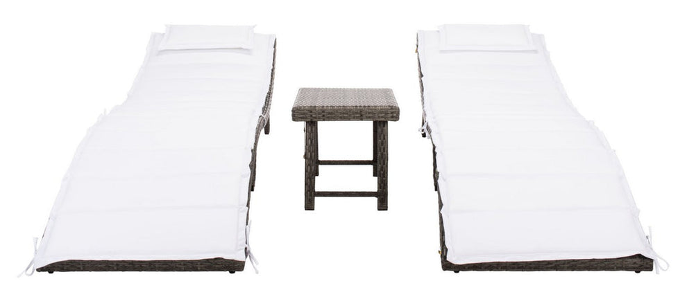 Safavieh Carew 3Pc Sun Lounger Set | Outdoor Recliners & Lounge Chairs |  Modishstore  - 18