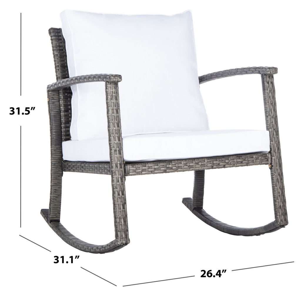 Safavieh Daire Rocking Chair | Outdoor Chairs |  Modishstore  - 21