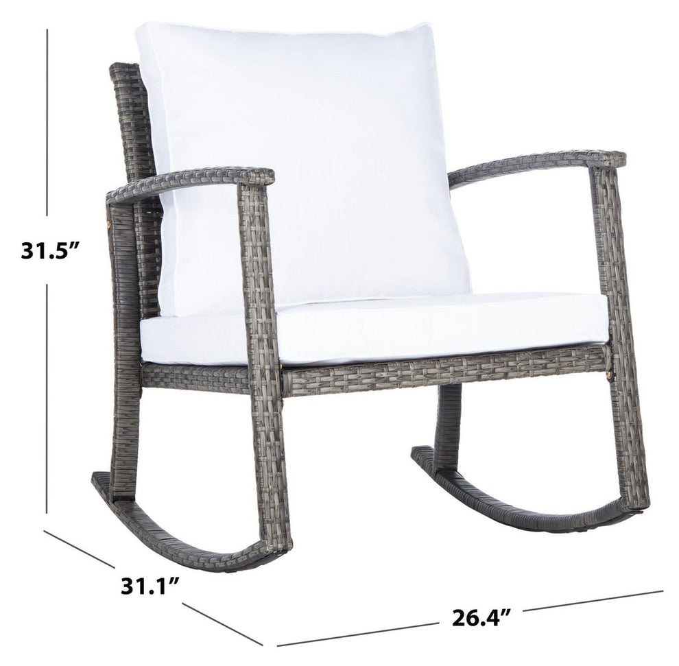 Safavieh Daire Rocking Chair | Outdoor Chairs |  Modishstore  - 21