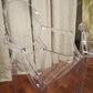 baxton studio dymas modern acrylic armed ghost chair set of 2 | Modish Furniture Store-4