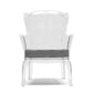 baxton studio tasha clear polycarbonate modern accent chair | Modish Furniture Store-2