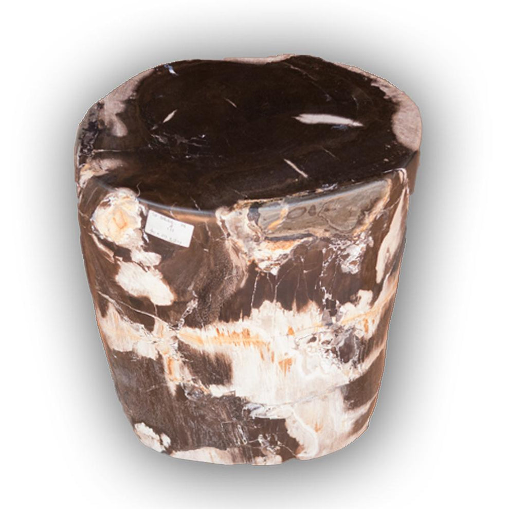 Petrified Wood Log Stool PF-2128 by Aire Furniture | Petrified Wood Stools | Modishstore - 2