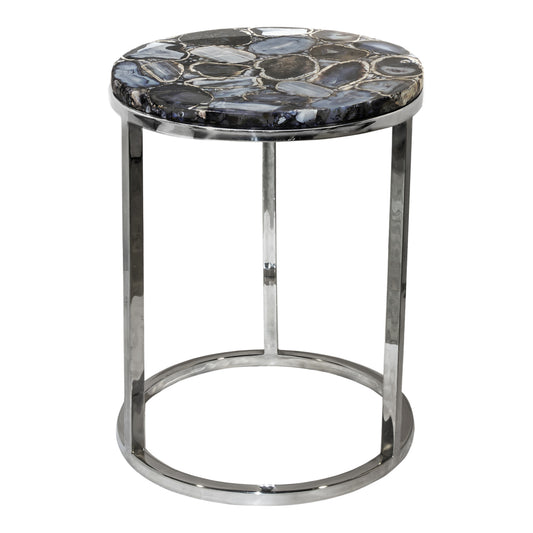 SHIMMER AGATE ACCENT TABLE | Modishstore | Accent Tables