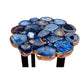 Moe's Home Collection Azul Agate Accent Table | Modishstore | Accent Tables-3