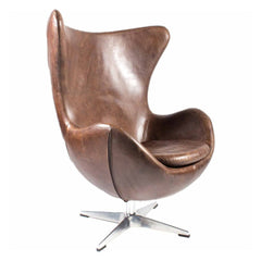 St Anne Club Chair - Brown By Moe's Home Collection