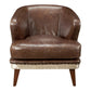 Moe's Home Collection Preston Club Chair - Brown | Modishstore | Accent Chairs