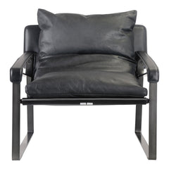 Connor Club Chair Black By Moe's Home Collection