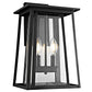 Safavieh Velza Outdoor Wall Lantern - Black | Outdoor Lights | Modishstore - 2