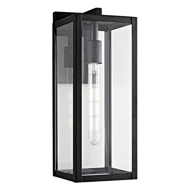 Safavieh Welson Outdoor Wall Lantern - Black | Outdoor Lights | Modishstore - 2