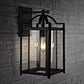 Safavieh Portar Outdoor Wall Lantern - Black | Outdoor Lights | Modishstore