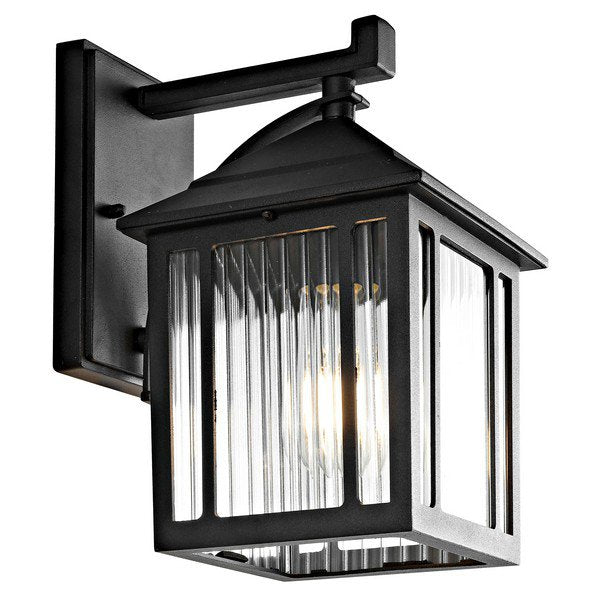 Safavieh Ranzi Outdoor Wall Lantern - Black | Outdoor Lights | Modishstore - 2