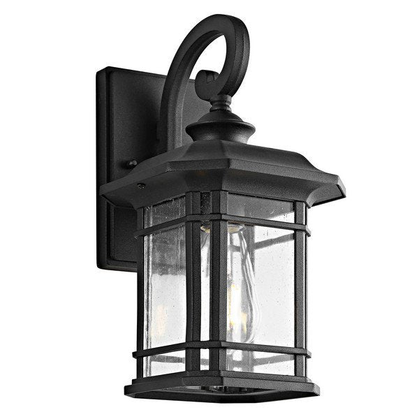 Safavieh Lolia Outdoor Wall Lantern - Black | Outdoor Lights | Modishstore - 2