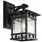 Safavieh Grayter Outdoor Wall Lantern - Black | Outdoor Lights | Modishstore - 2