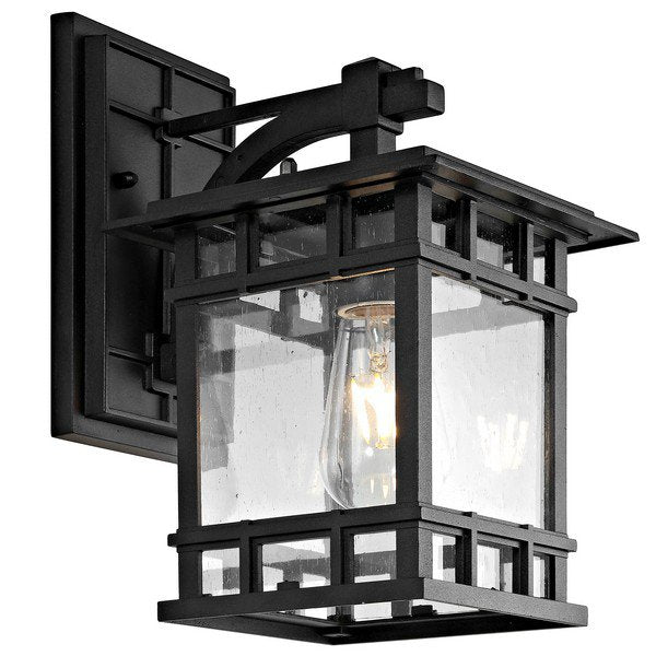 Safavieh Grayter Outdoor Wall Lantern - Black | Outdoor Lights | Modishstore - 2