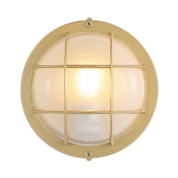 Safavieh Elson Outdoor Wall Sconce Set Of 2 - Gold | Outdoor Lights | Modishstore - 2