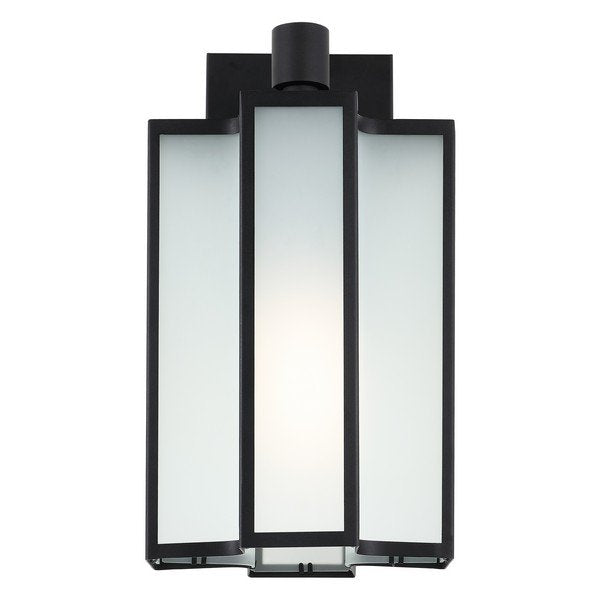 Safavieh Hyla Outdoor Wall Sconce/Black - Black | Outdoor Lights | Modishstore - 2