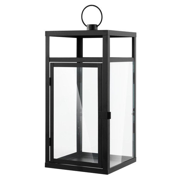 Safavieh Fraleigh Outdoor Lantern - Black | Outdoor Lights | Modishstore - 2