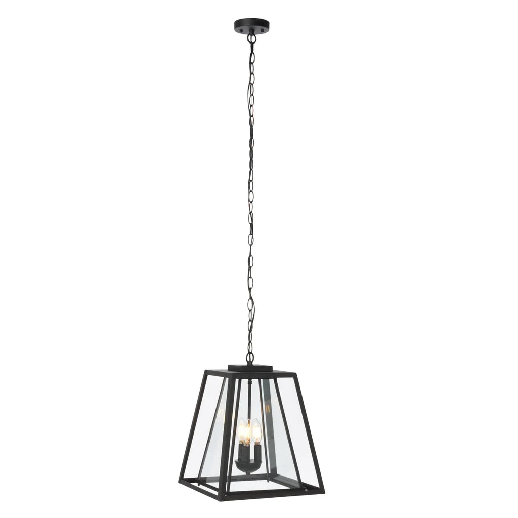 Safavieh Rydler Outdoor Pendant - Black | Pendant Lamps | Modishstore - 2