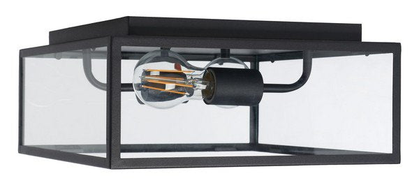 Safavieh Rinnah Outdoor Flush Mount - Bronze | Outdoor Lights | Modishstore - 2