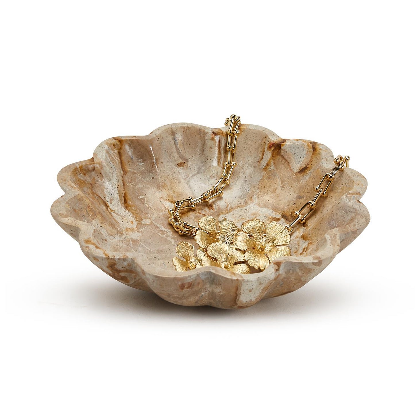 Brown Marble Bowl Set Of 4 By Tozai Home | Decorative Bowls | Modishstore - 2