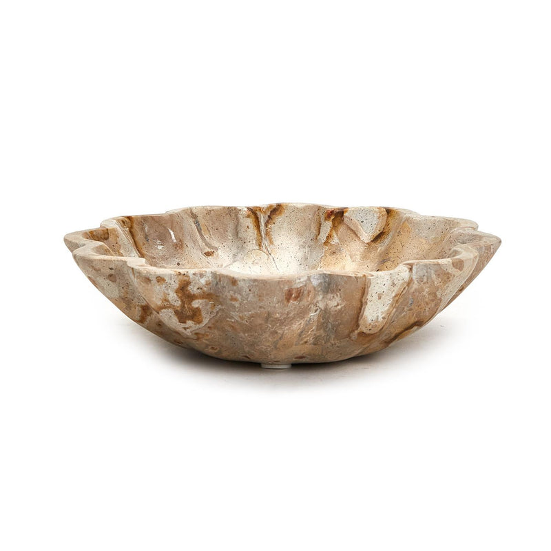 Brown Marble Bowl Set Of 4 By Tozai Home | Decorative Bowls | Modishstore - 1