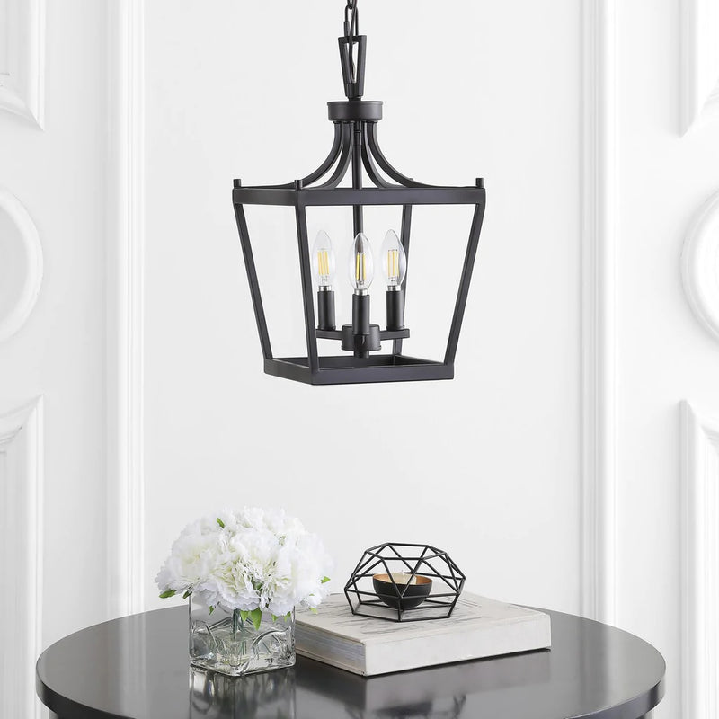 Safavieh Larton 3Lt Pendant - Oil Rubbed Bronze (Black) | Pendant Lamps | Modishstore