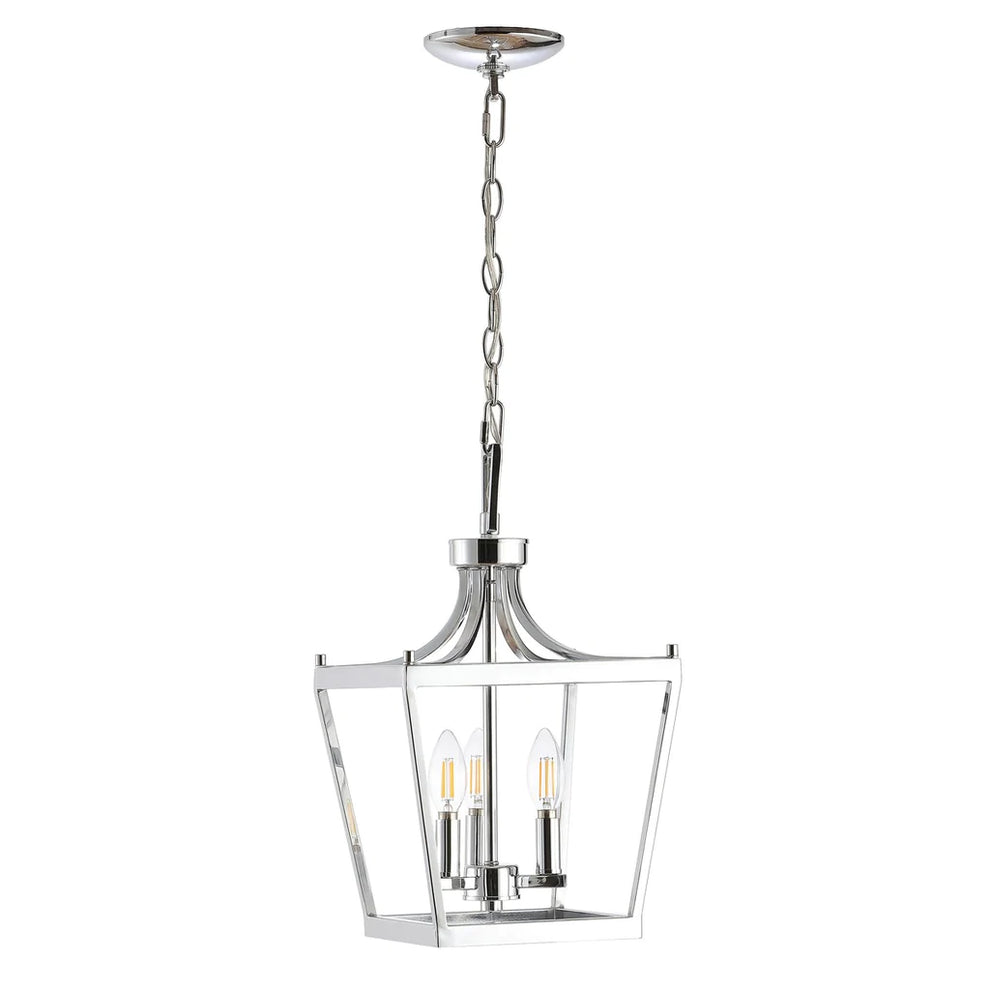 Safavieh Larton 3Lt Pendant - Chrome | Pendant Lamps | Modishstore - 2