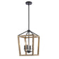 Safavieh Valdis Pendant - Black | Pendant Lamps | Modishstore - 3