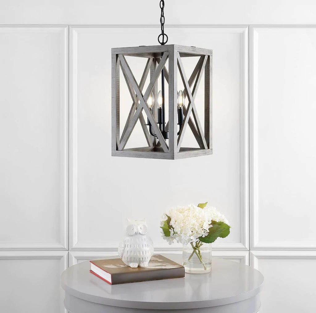 Safavieh Rabea Pendant - Black | Pendant Lamps | Modishstore