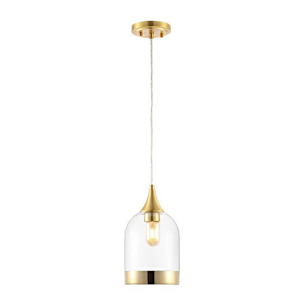 Safavieh Valeska Pendant - Gold | Pendant Lamps | Modishstore - 2