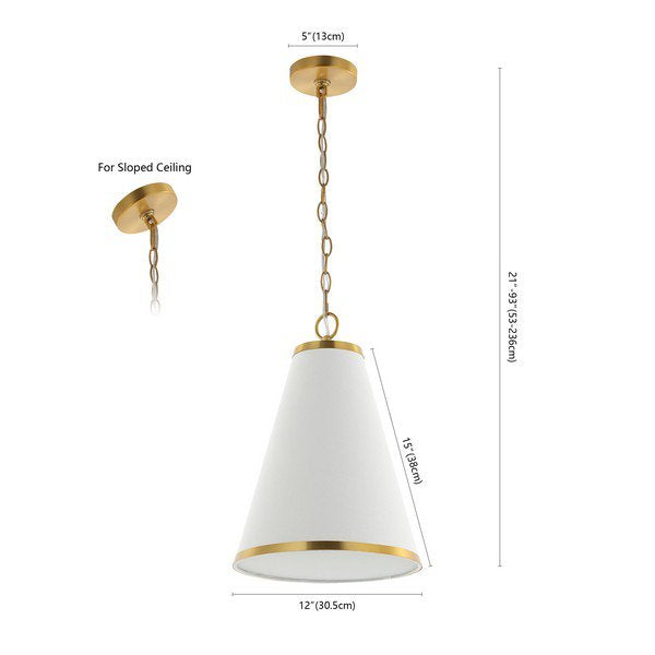 Safavieh Adelais Pendant - Gold | Pendant Lamps | Modishstore - 3