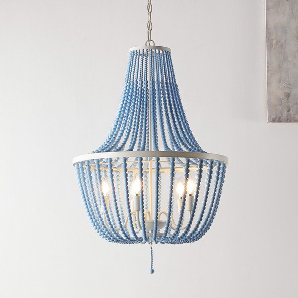Safavieh Elanie Pendant - Blue | Pendant Lamps | Modishstore