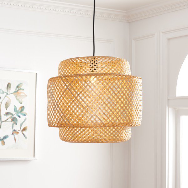 Safavieh Wilford Pendant - Natural | Pendant Lamps | Modishstore