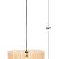 Safavieh Valley Pendant - Natural | Pendant Lamps | Modishstore - 3