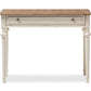 baxton studio marquetterie french provincial weathered oak and whitewash writing desk | Modish Furniture Store-3