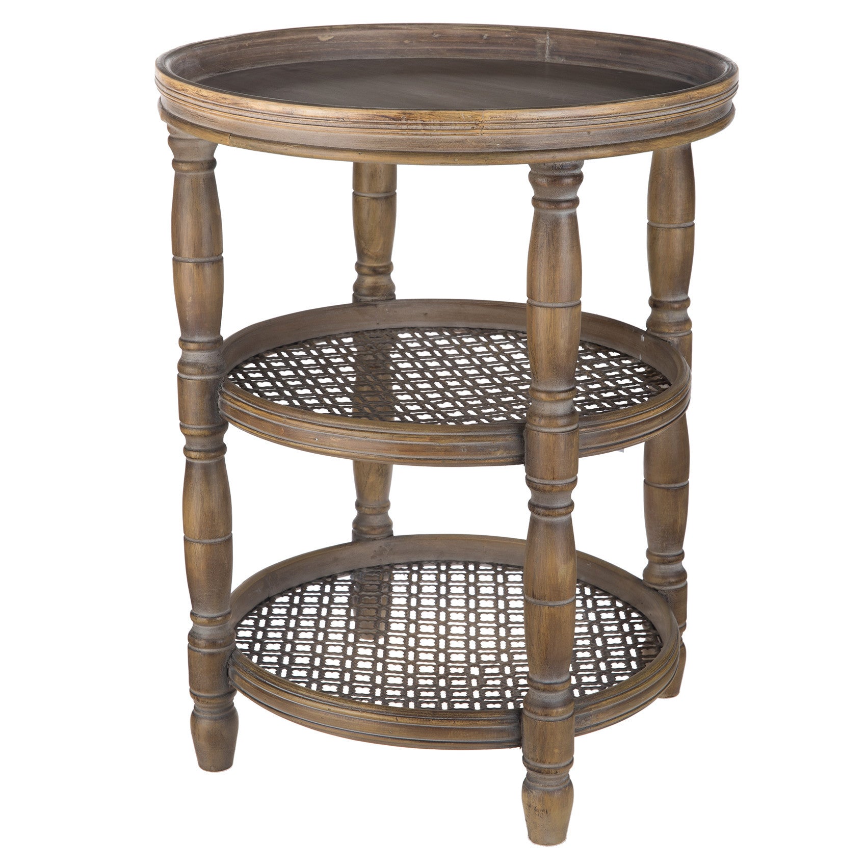 A&B Home Paisley Round Accent Table | Accent Tables | Modishstore
