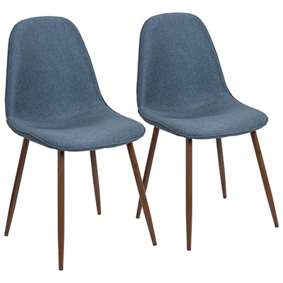 LumiSource Pebble Dining Chair - Set of 2 | Modishstore | Dining Chairs - 6