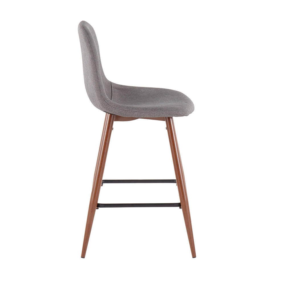 LumiSource Pebble Counter Stool - Set of 2-5