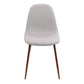 LumiSource Pebble Dining Chair - Set of 2 | Modishstore | Dining Chairs - 11