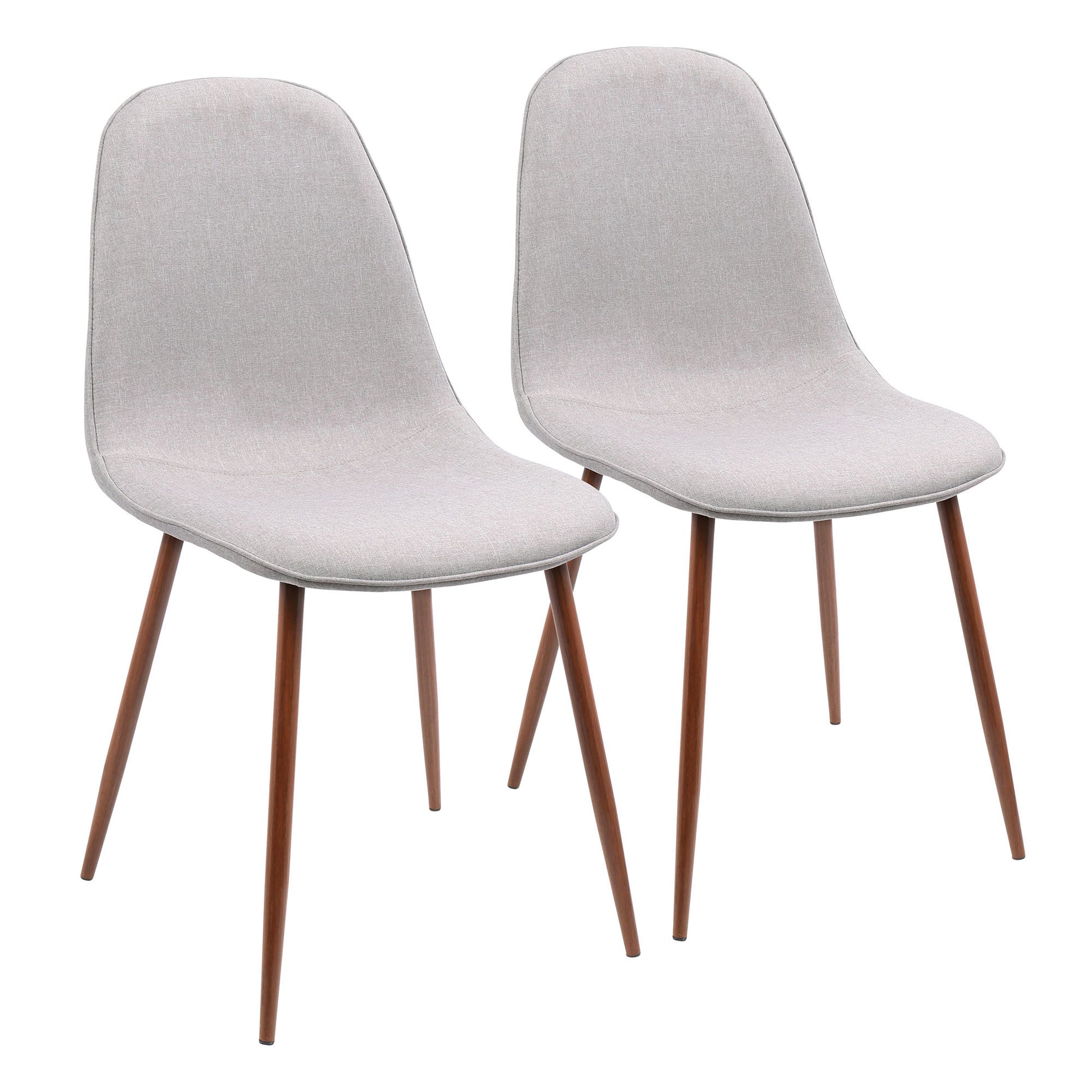 LumiSource Pebble Dining Chair - Set of 2 | Modishstore | Dining Chairs - 13