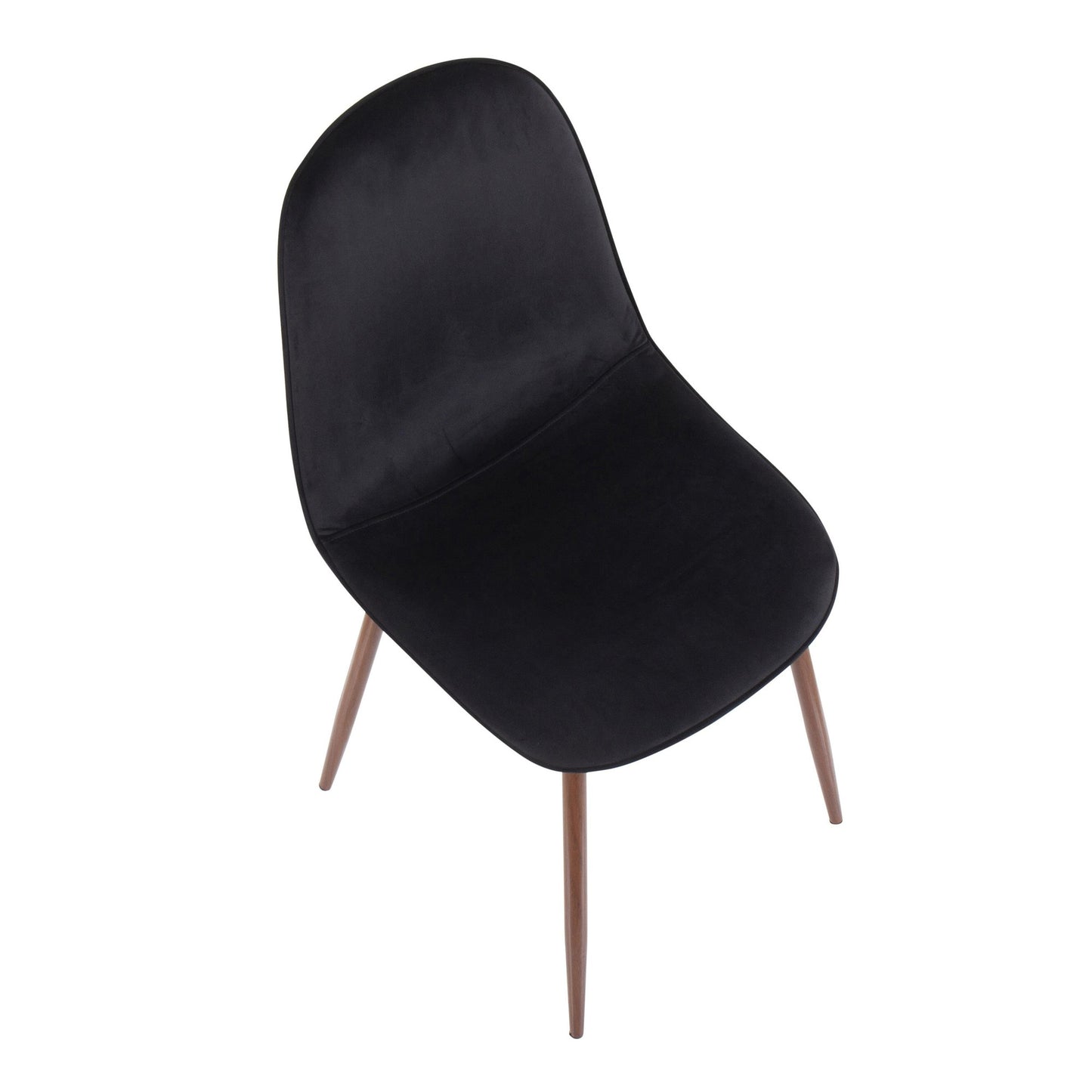 Pebble Chair - Set of 2 Black By LumiSource | Dining Chairs | Modishstore - 7
