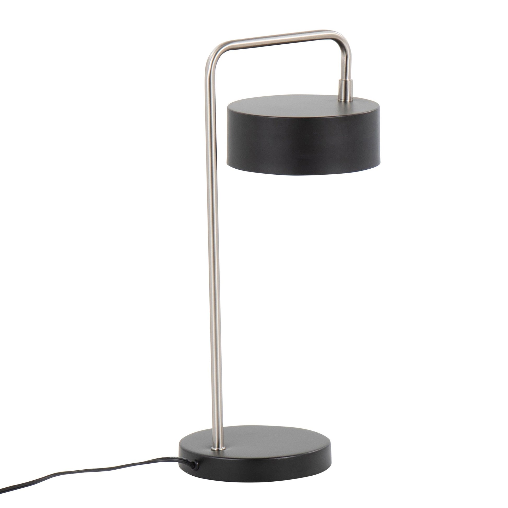 Puck Table Lamp Black  By LumiSource | Table Lamps | Modishstore - 4