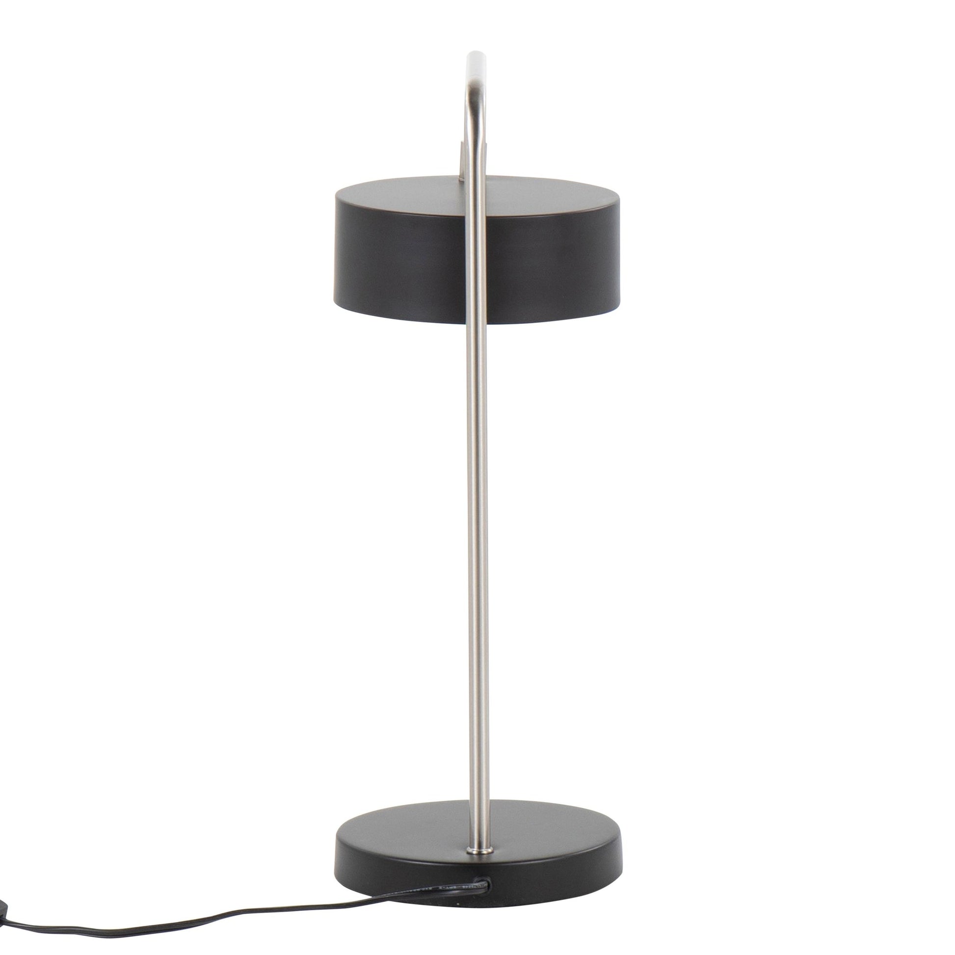 Puck Table Lamp Black  By LumiSource | Table Lamps | Modishstore - 5