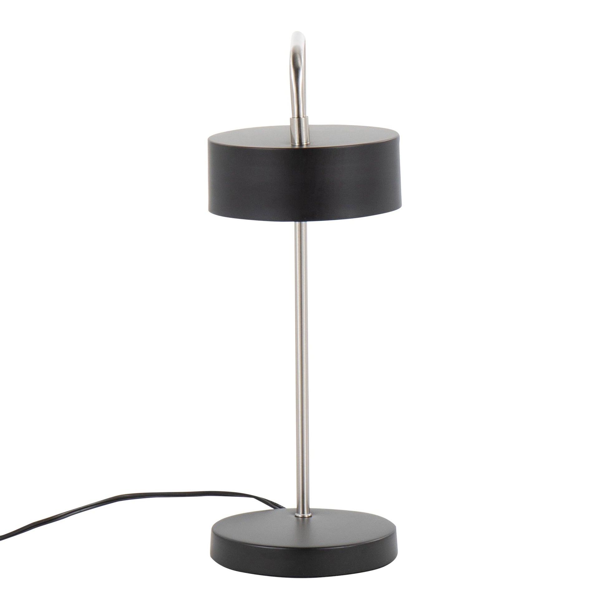 Puck Table Lamp Black  By LumiSource | Table Lamps | Modishstore - 6