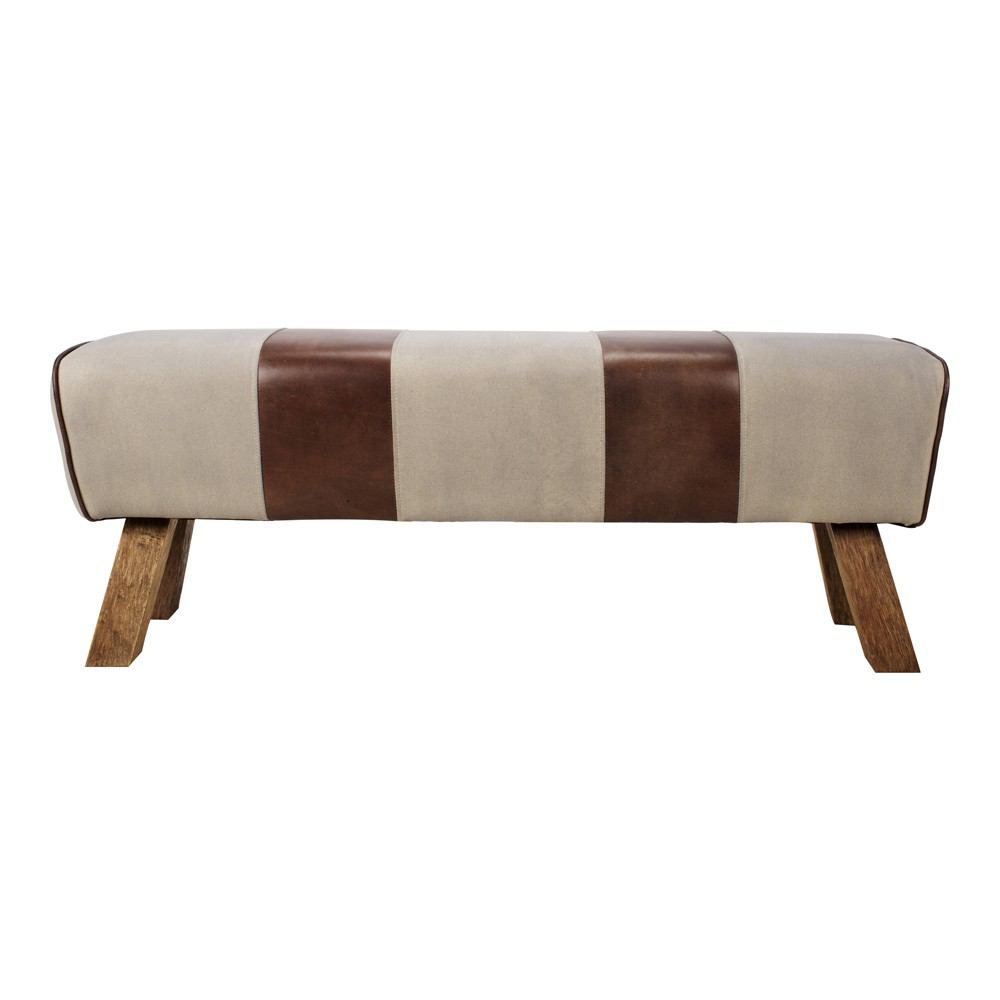Moe's Home Collection Pommel Bench | Modishstore | Stools & Benches-2