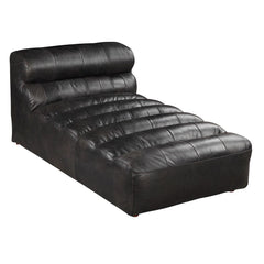 Ramsay Leather Chaise By Moe's Home Collection