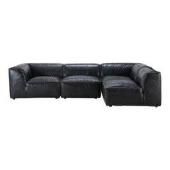 Luxe Signature Modular Sectional Antique Black By Moe's Home Collection