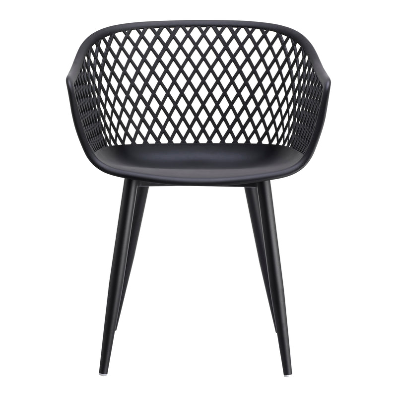 Piazza Outdoor Chair Black-M2 (Set Of 2) By Moe's Home Collection | Outdoor Chairs | Modishstore - 1