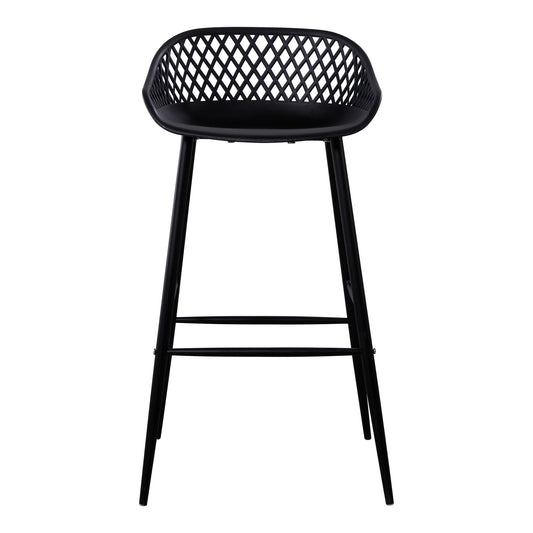 PIAZZA OUTDOOR BARSTOOL BLACK-M2 | Modishstore | Outdoor Chairs