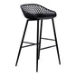 Piazza Outdoor Barstool Black-M2 By Moe's Home Collection | Bar Stools | Modishstore - 3